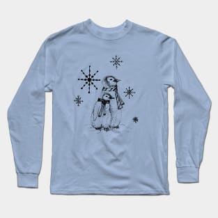 Snowy Penguins Long Sleeve T-Shirt